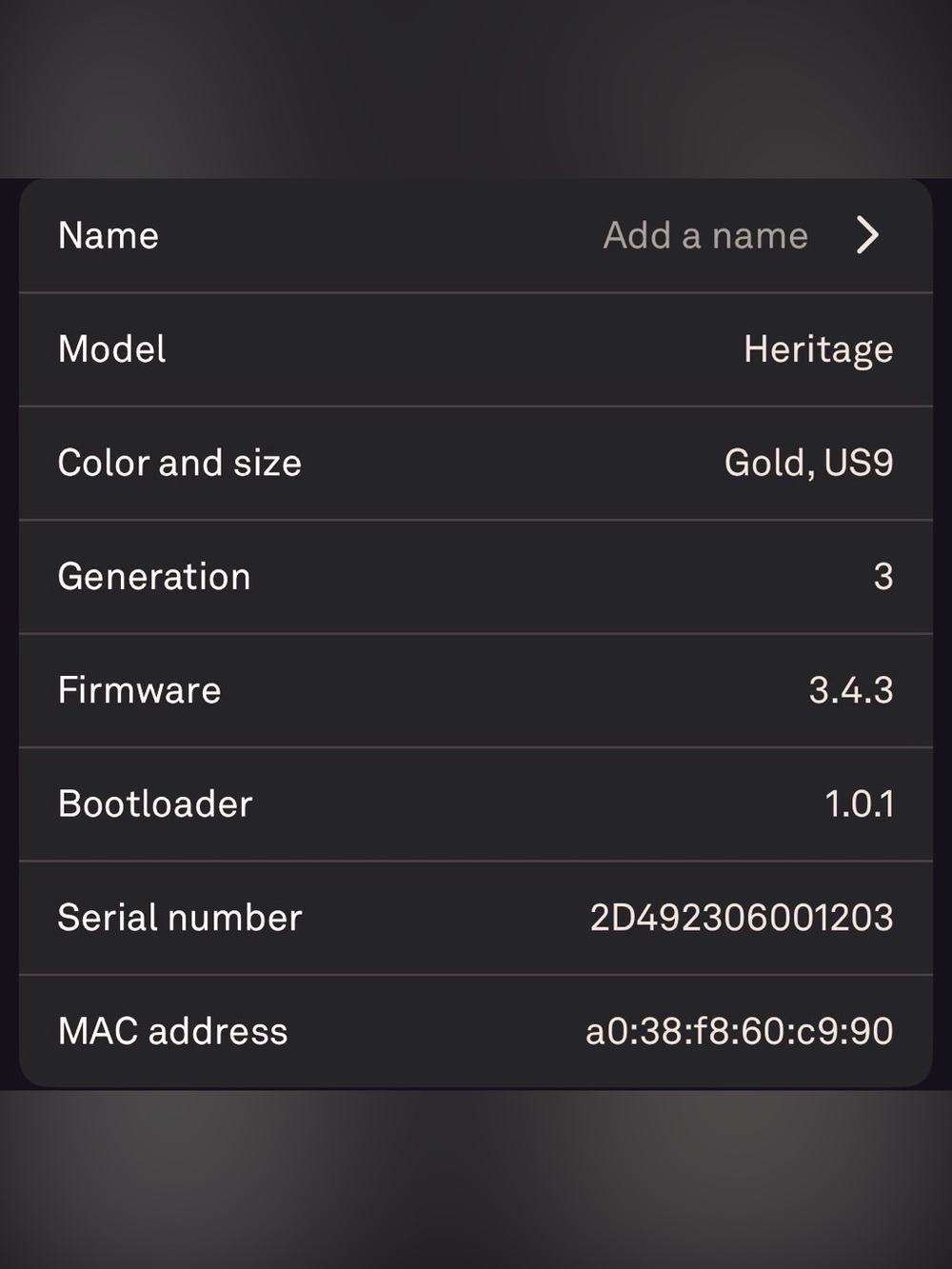 Oura Ring Gen 3 Heritage – Gold, Size 9 - Picture 5 of 5